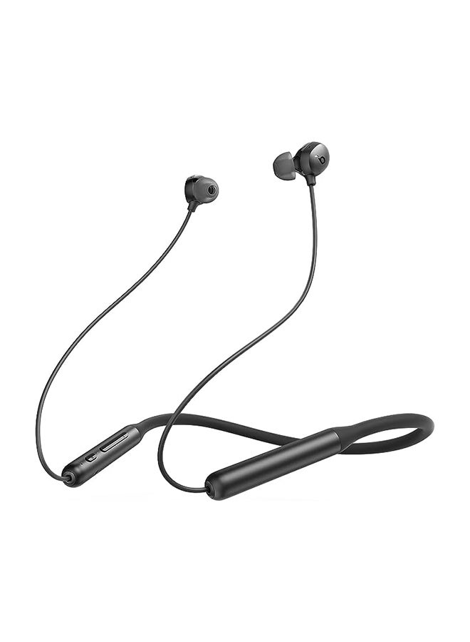 Soundcore - Life U2i Bluetooth Neckband Headphones with 24 H Playtime, 10 mm Drivers, Crystal-Clear Calls with CVC 8.0, USB-C Fast Charging, Foldable & Lightweight Build, IPX5 Waterproof Black - Image 1