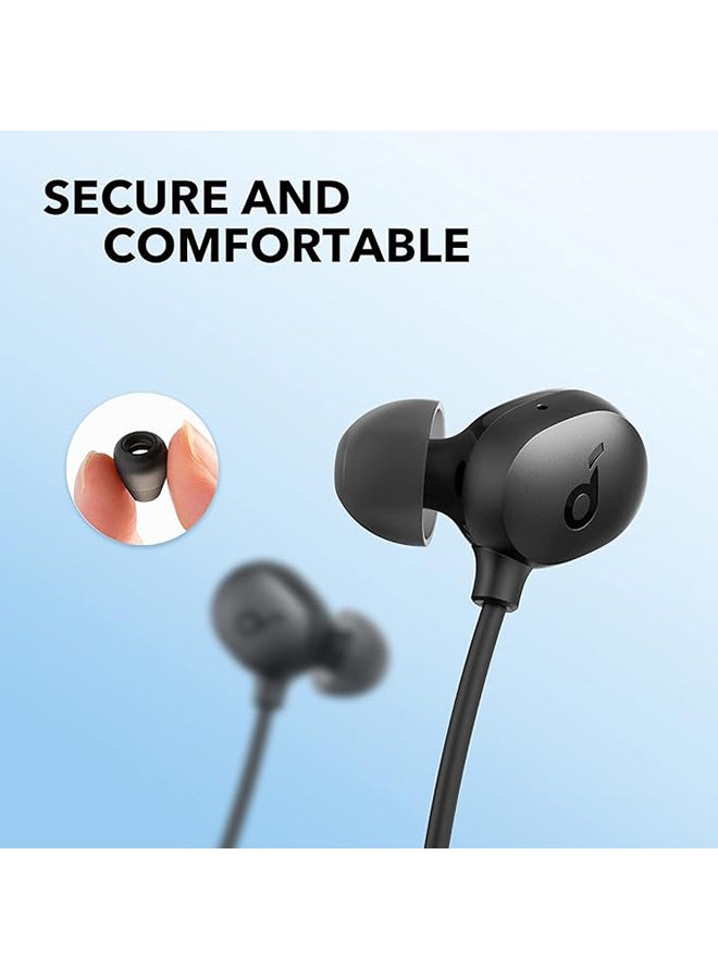Soundcore - Life U2i Bluetooth Neckband Headphones with 24 H Playtime, 10 mm Drivers, Crystal-Clear Calls with CVC 8.0, USB-C Fast Charging, Foldable & Lightweight Build, IPX5 Waterproof Black - Image 1