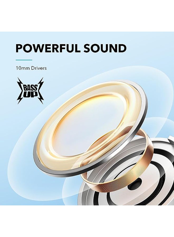 Soundcore Life U2i Bluetooth Neckband Headphones with 24 H Playtime, 10 mm Drivers, Crystal-Clear Calls with CVC 8.0, USB-C Fast Charging, Foldable & Lightweight Build, IPX5 Waterproof Black - Image 2