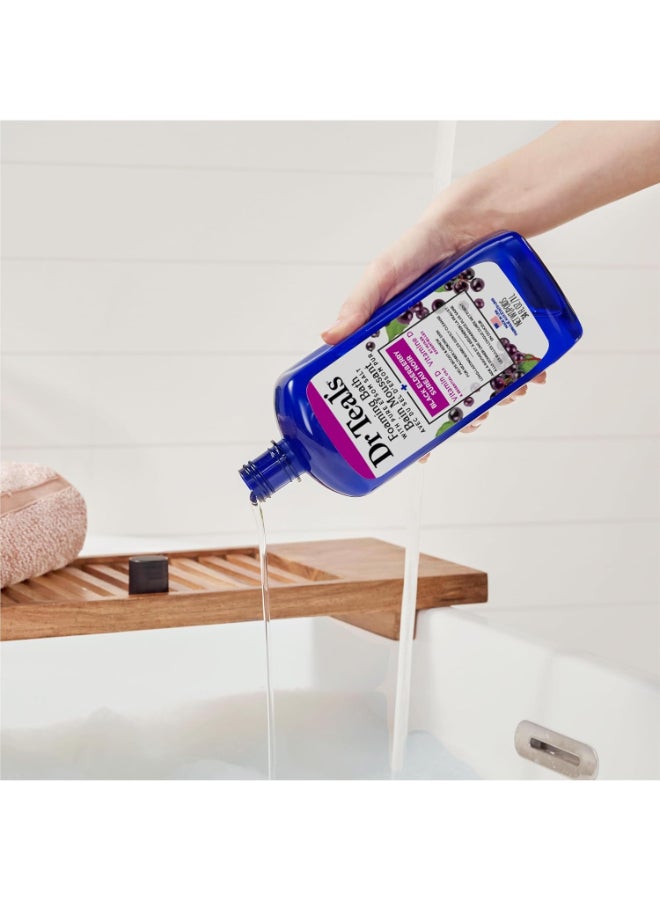 Dr Teal's - Foaming Bath With Epsom Salt Black Elderberry 1000ml - Image 1
