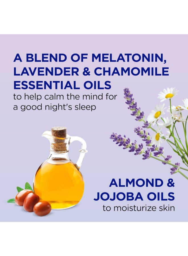 Dr Teal's Bath & Body Oil Moisturizing Sleep Blend with Melatonin 260ml  - Image 3