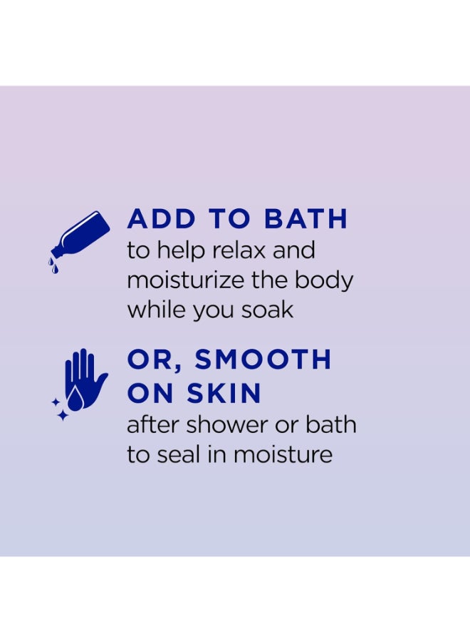 Dr Teal's Bath & Body Oil Moisturizing Sleep Blend with Melatonin 260ml  - Image 4