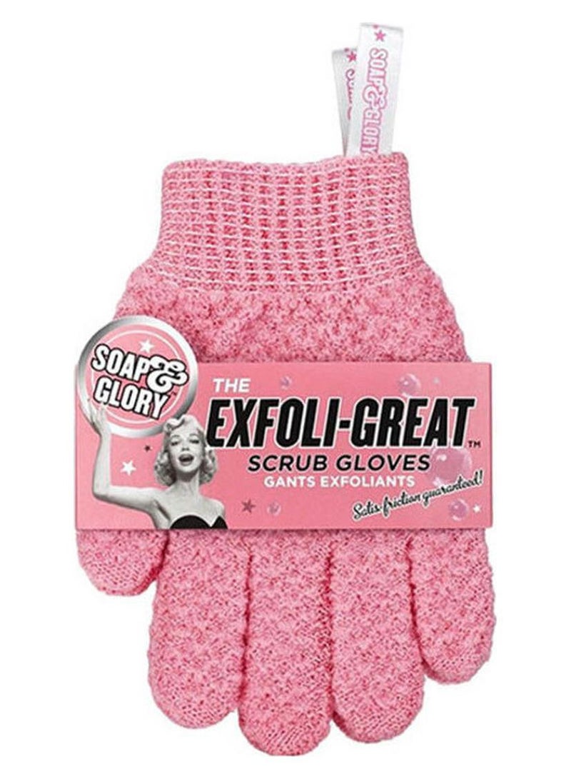 Exfoliating Scrub Gloves Multicolour 20grams