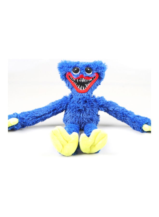 MissTiara Huggy Wuggy Game Cartoon Character Plush Toy, Blue 40X18X6cm - Image 3