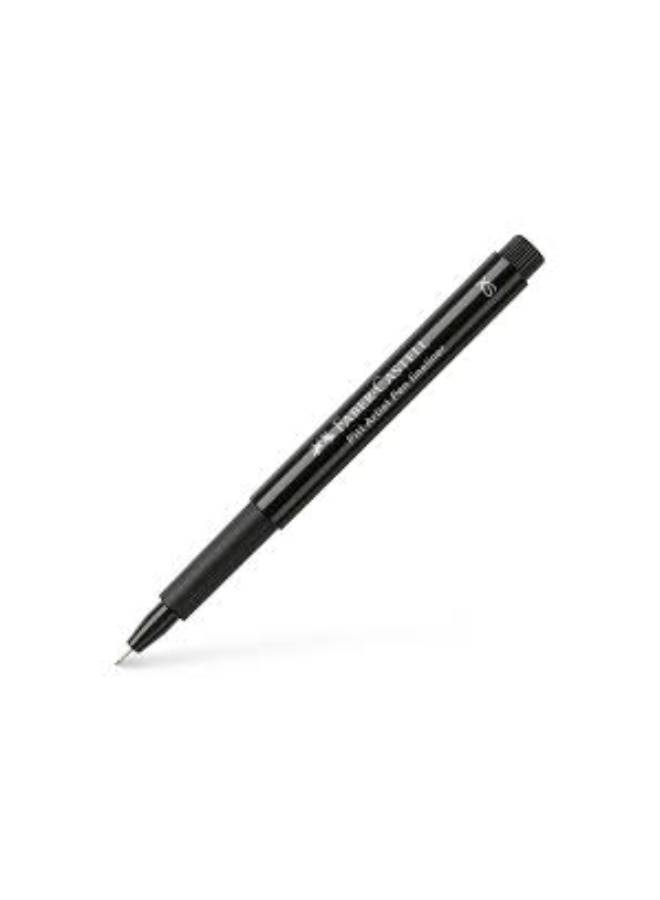 FABER-CASTELL - Pitt Artists Pen Xtra Superfine Black - Image 1