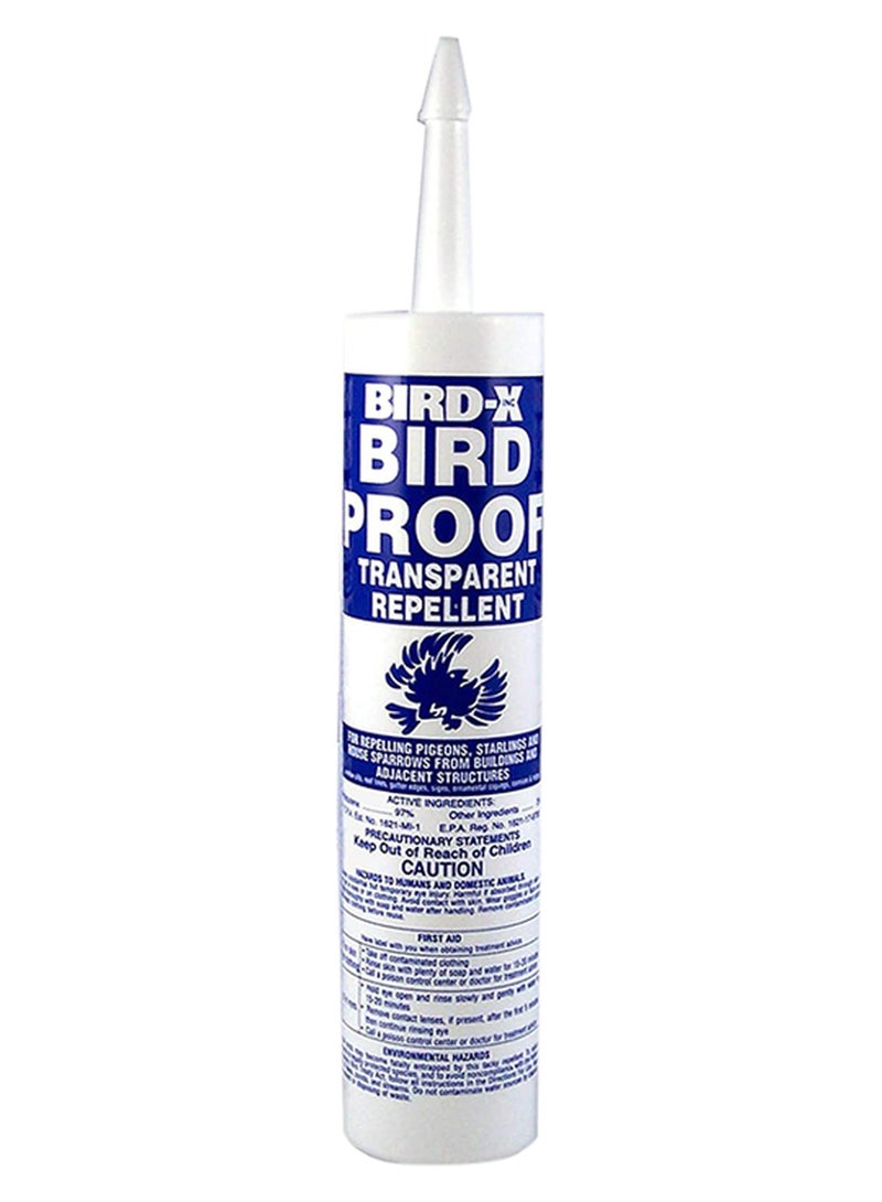 بيرد-إكس طارد الطيور شفاف ‎25.4x5.08x5.08سم - Image 1