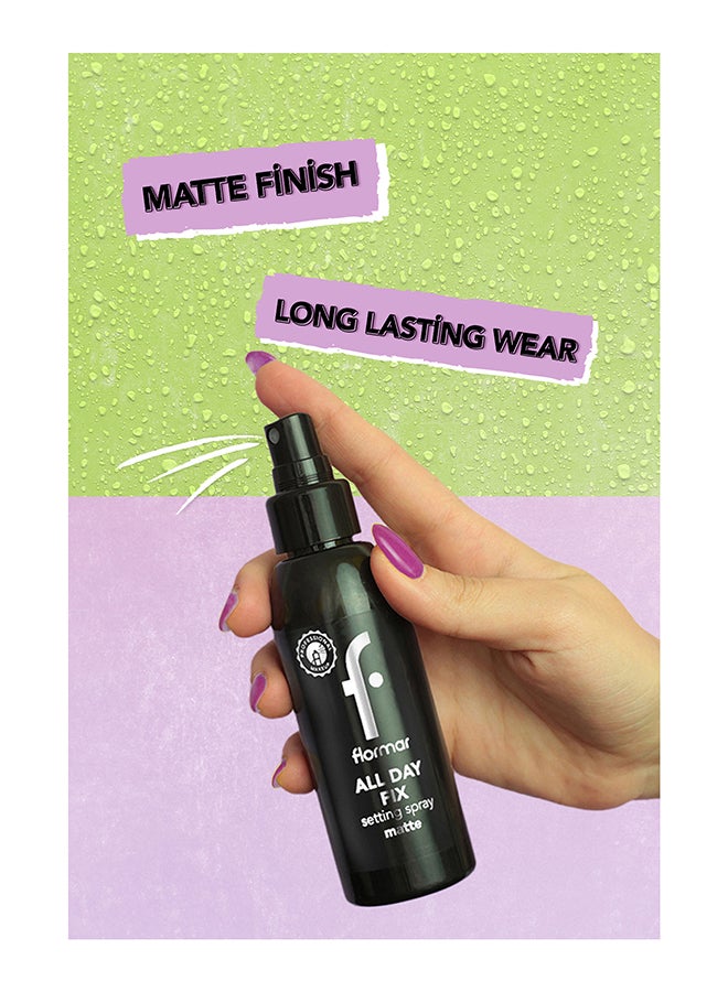 فلورمار بخاخ تثبيت للمكياج أول داي فيكس غير لامع شفاف - Image 4