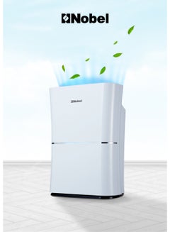 Nobel Air Purifier 48 Square Meter Area To Clean 3 Filters 4 Speed LED Indicator NAP400 White  - Image 1