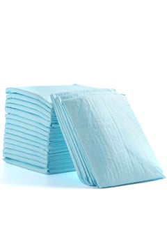 Little Story Pack Of 100 Portable Disposable Diaper Changing Soft Waterproof Mats - Blue  - Image 4