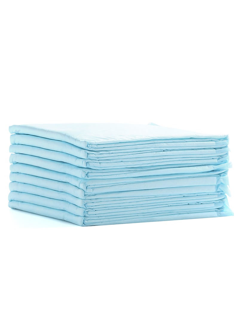 Little Story - Pack Of 100 Portable Disposable Diaper Changing Soft Waterproof Mats - Blue - Image 1
