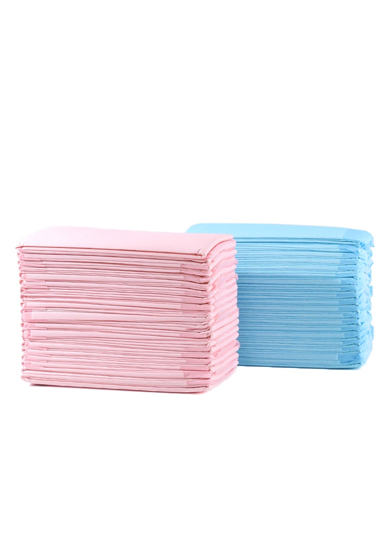 Little Story Pack Of 100 Portable Disposable Diaper Changing Soft Waterproof Mats - Pink  - Image 2