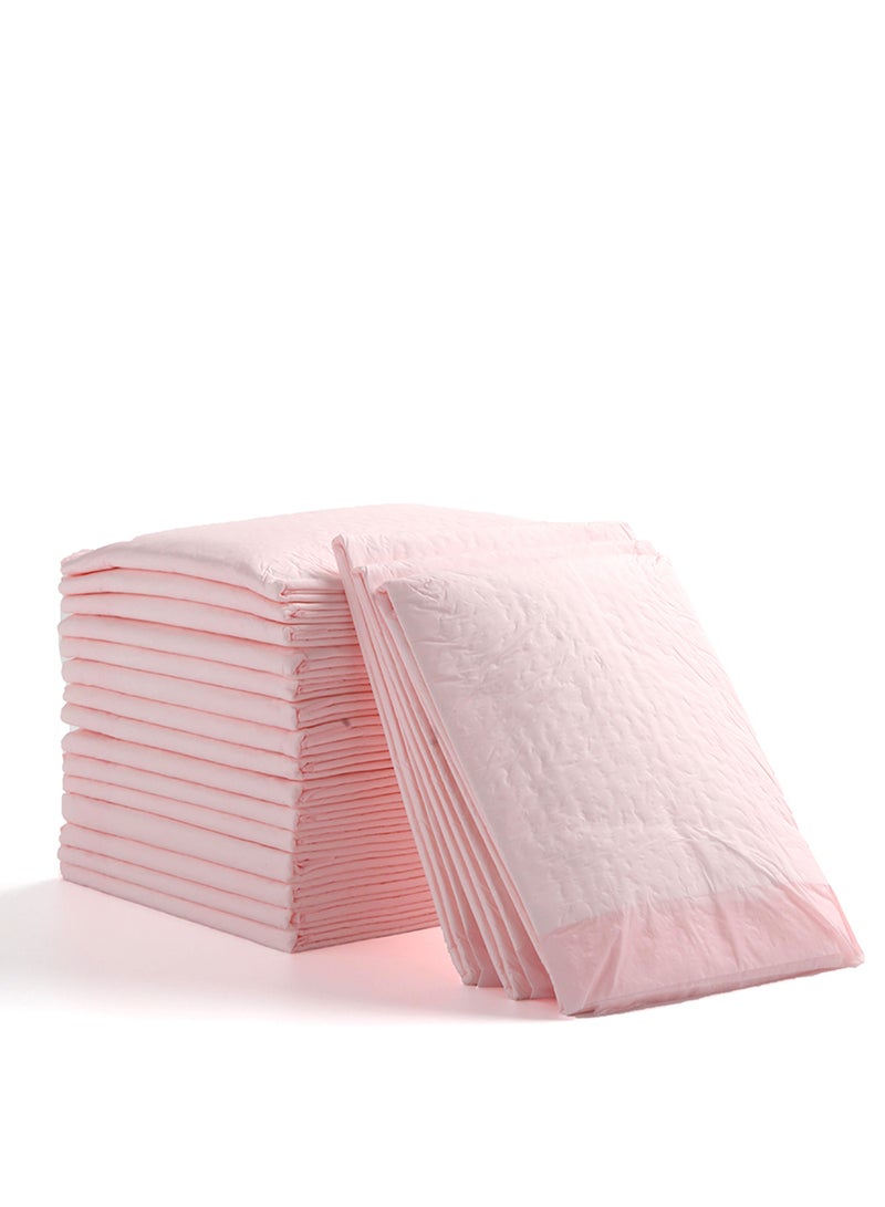Little Story Pack Of 100 Portable Disposable Diaper Changing Soft Waterproof Mats - Pink  - Image 5