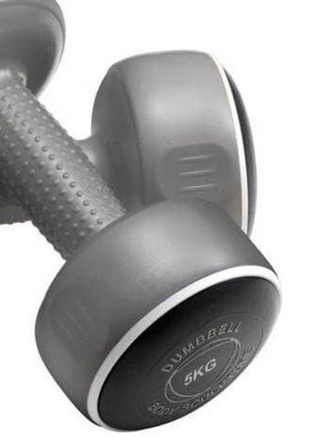 بودي سكلبتشر طقم أثقال دمبل من الفينيل 2×5كيلوجرام - Image 2