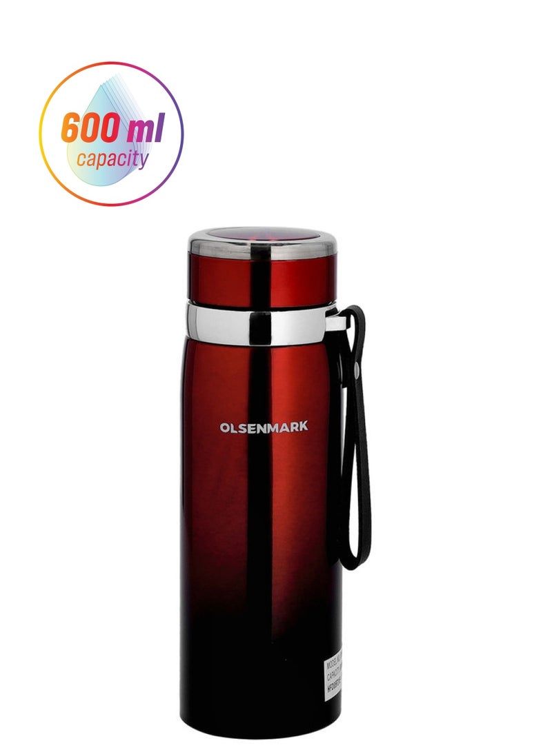 أولسنمارك زجاجة مفرغة من الهواء بني / فضي 600ملليلتر - Image 1