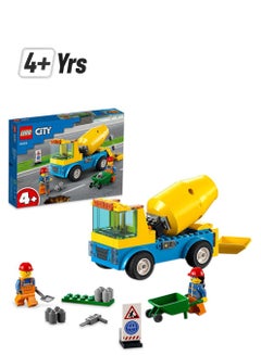 LEGO 60325 City Cement Mixer Truck 60325 Building Kit (85 Pieces) 85 4+ Years  - Image 1