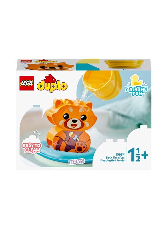 LEGO 10964 Duplo My First Bath Time Fun Floating Red Panda 10964 Building Toy (5 Pieces) 5 1+ Years  - Image 3