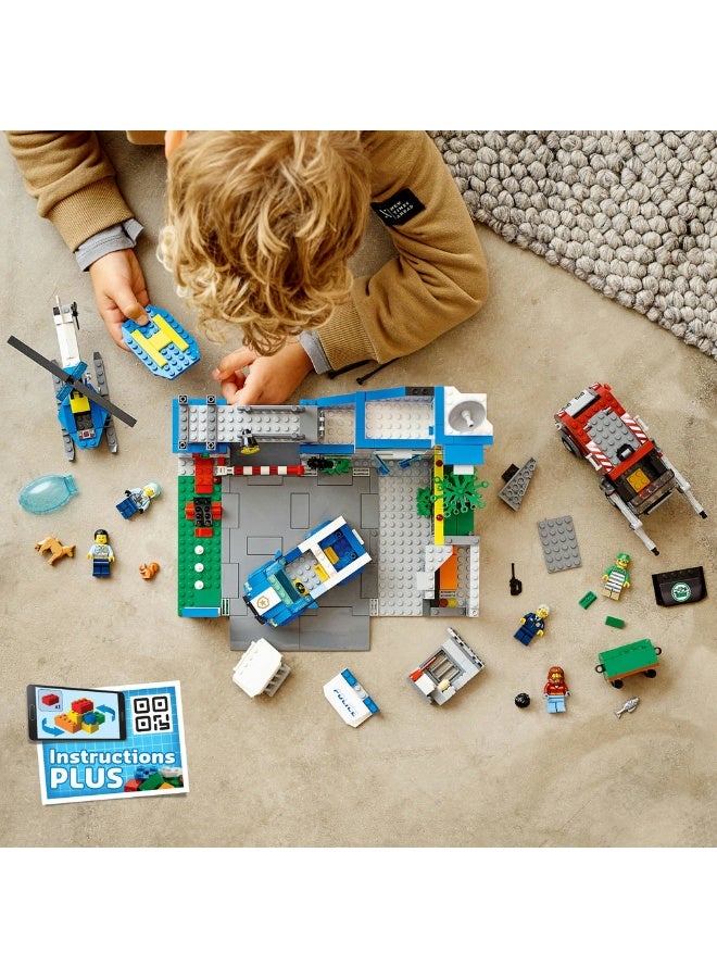 LEGO City Police Station Truck Toy & Helicopter Set 60316 (Age 6+, 668 Pieces) - Image 5