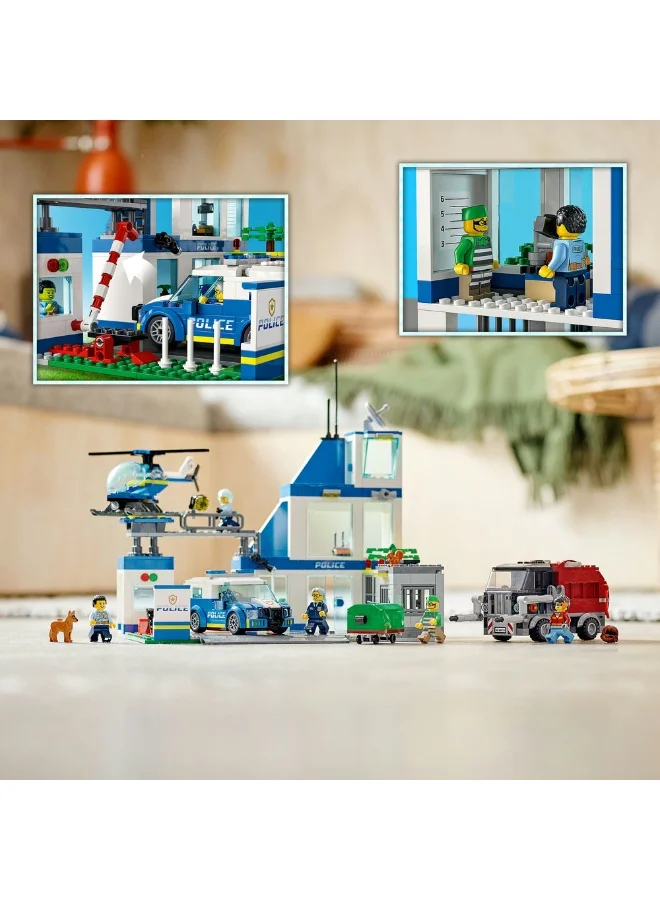 LEGO LEGO 60316 City Police Police Station Building Toy Set (668 Pieces)
