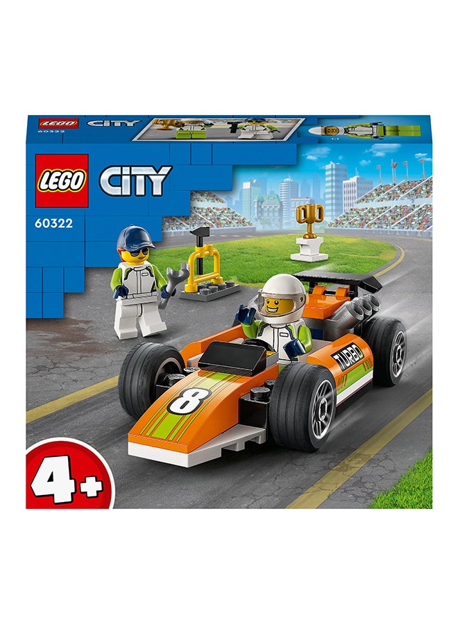 LEGO 60322 City Race Car Building Kit (46 Pieces) 46 4+ Years - Image 2