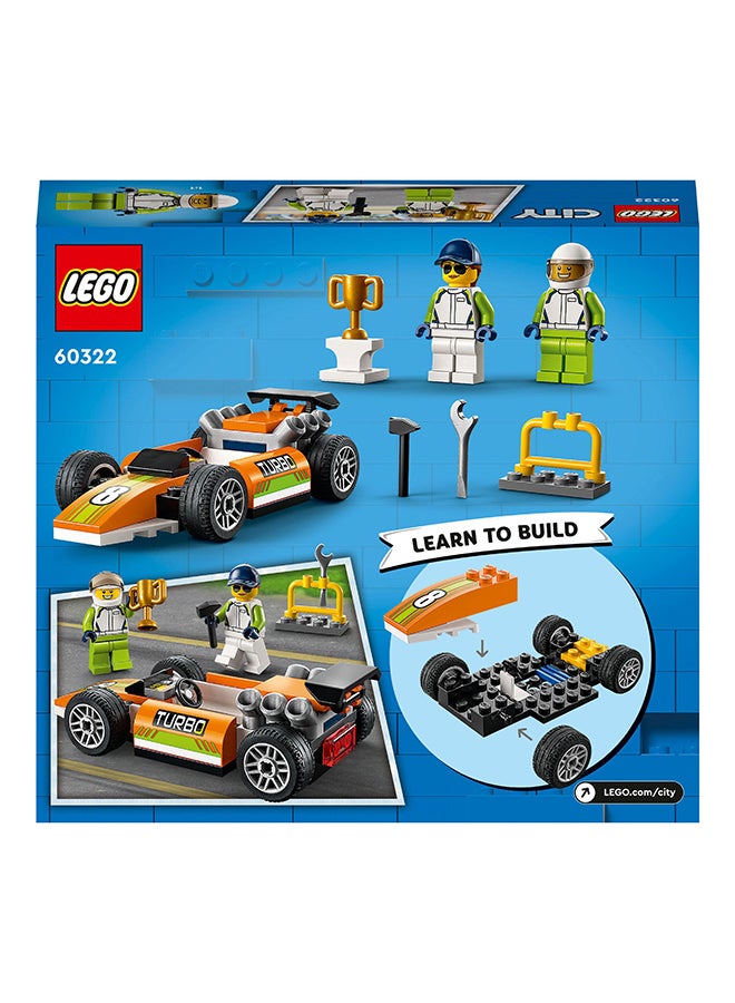 LEGO 60322 City Race Car Building Kit (46 Pieces) 46 4+ Years - Image 3