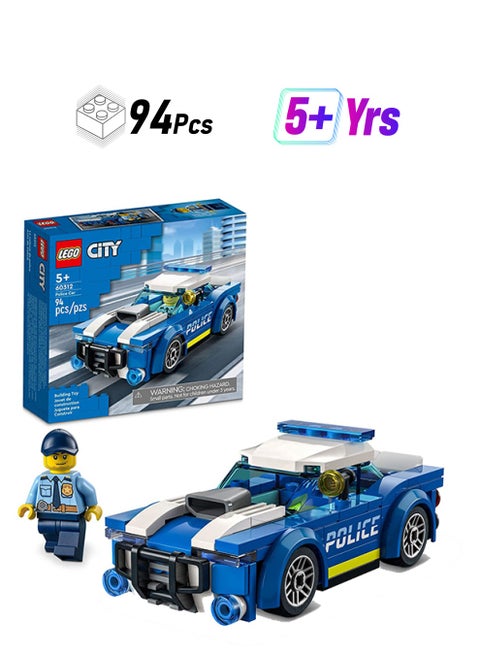 6379599 City Police Car 60312 Building Kit 94 5+ Years