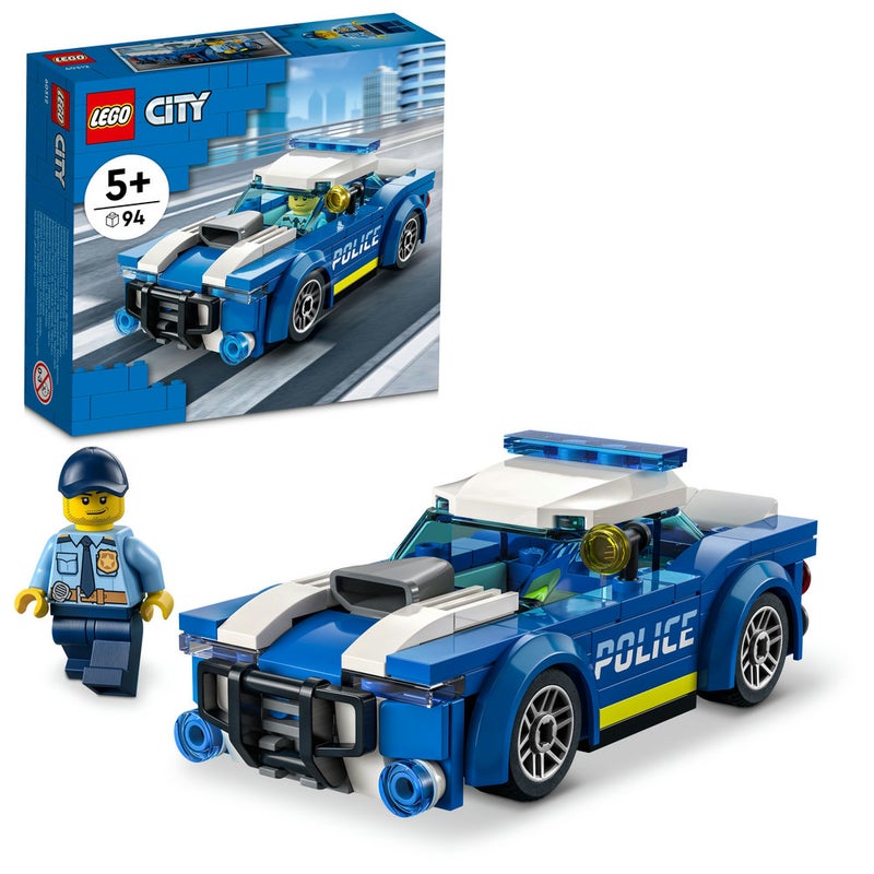 LEGO 6379599 City Police Car 60312 Building Kit 94 5+ Years  - Image 1