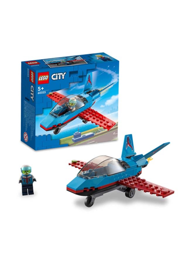 LEGO 60323 City Stunt Plane 60323 Building Kit (59 Pieces) 5+ Years - Image 1