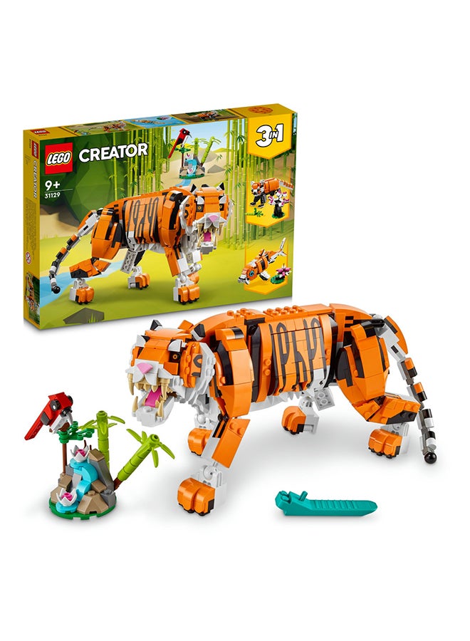 LEGO 6379824 Creator Majestic Tiger 31129 (755) Pieces 755 9+ Years  - Image 1