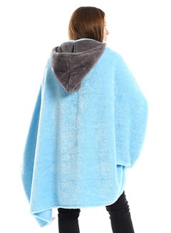 snooze Wearable Blanket Set 2 Pieces Combination Light/Grey 130x110cm  - Image 3