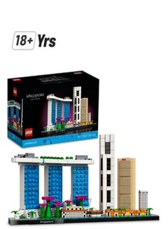 6379806 6379806 Architecture Skyline Collection: Singapore 21057 Building Kit; Collectible Build-And-Display Model For Adults; Gift Idea For Lovers Of Travel, History, Architecture And Craft Hobbies (827 Pieces) 827 18+ years