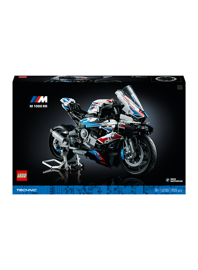 LEGO 6332761 Technic Bmw M 1000 Rr 42130 Model Building Kit; Build A Stylish Motorcycle Display Model With This Rewarding Building Set For Adults; A Top Gift For Motorcycle Fans (1,921 Pieces) 16+ Years