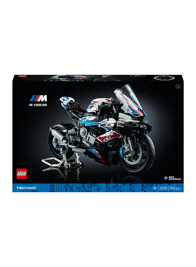 LEGO 6332761 6332761 Technic Bmw M 1000 Rr 42130 Model Building Kit; Build A Stylish Motorcycle Display Model With This Rewarding Building Set For Adults; A Top Gift For Motorcycle Fans (1,921 Pieces) 16+ Years 1921 18+ years  - Image 2