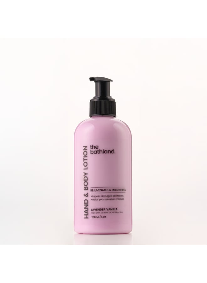 the bath land Thebathland Lavender Vanilla Body Lotion - - Image 1
