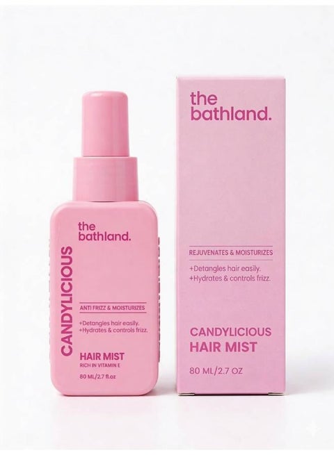 Thebathland Hair Mist Candylicious - Pink 80ml