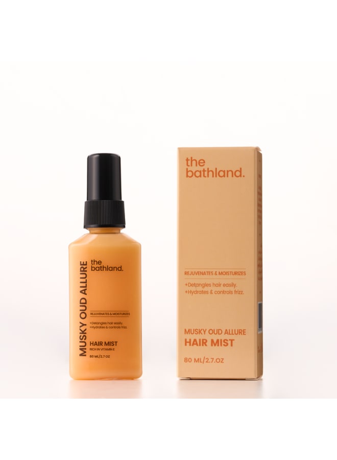 Thebathland Hair Perfume & Mist Oud - 80ml