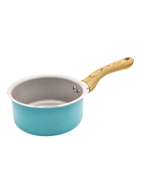 Non-Stick Ceramic Coated Sauce Pan Blue 14cm
