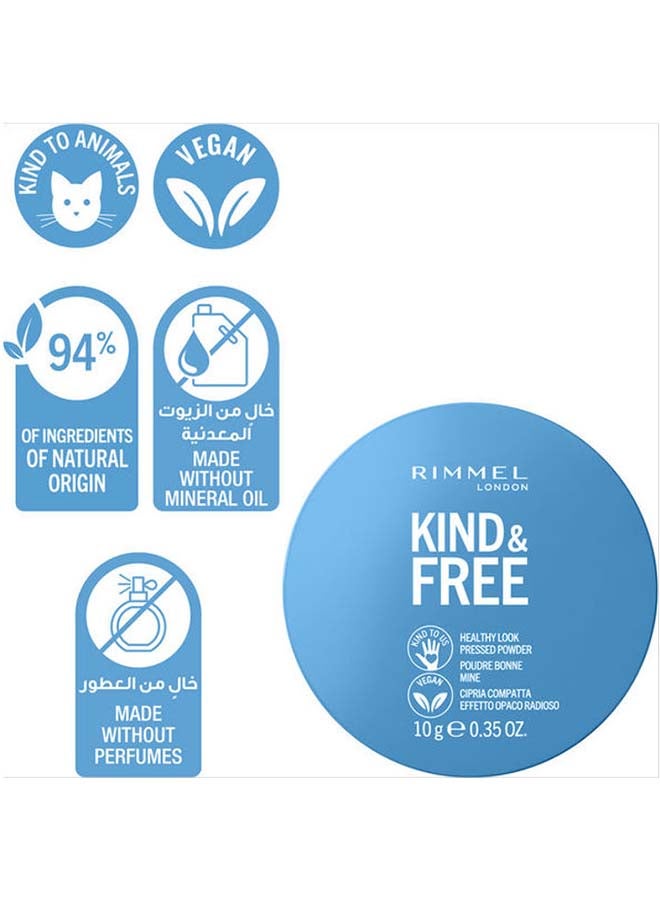 ريميل لندن كريم أساس بودرة مضغوطة كايند آند فري خالٍ من التلك 030 ميديام - Image 4