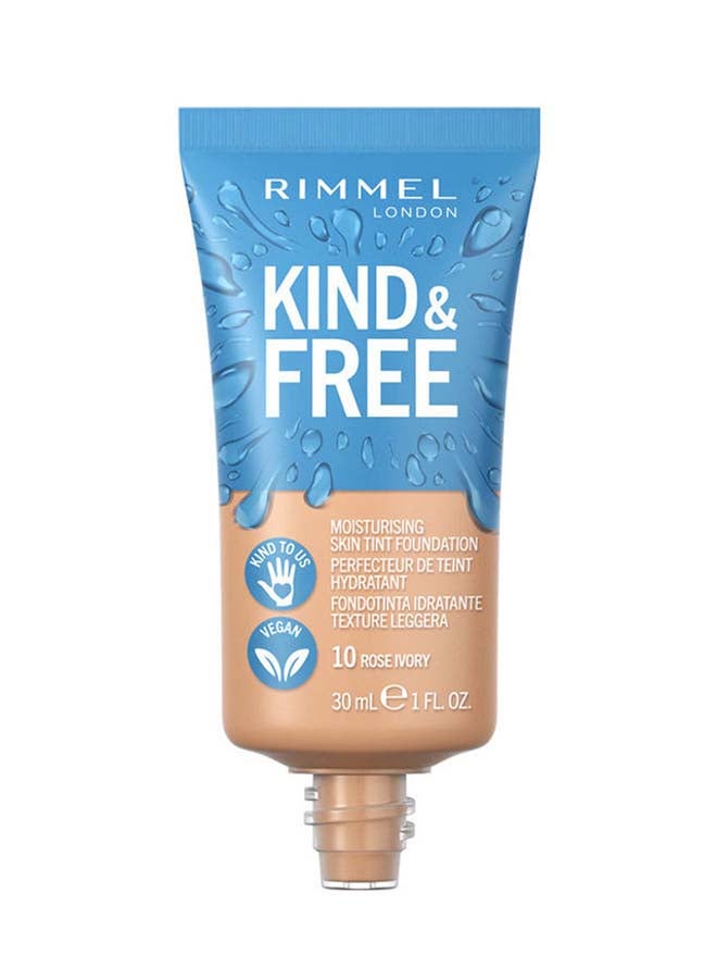 ريميل لندن كريم الأساس المرطب كايند أند فري 10 روز عاجي - Image 1