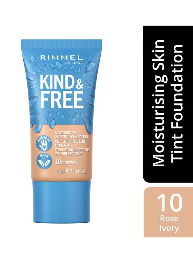 ريميل لندن كريم الأساس المرطب كايند أند فري 10 روز عاجي - Image 2