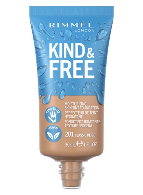 Kind & Free Moisturising Skin Tint Foundation – 201 –Classic Beige