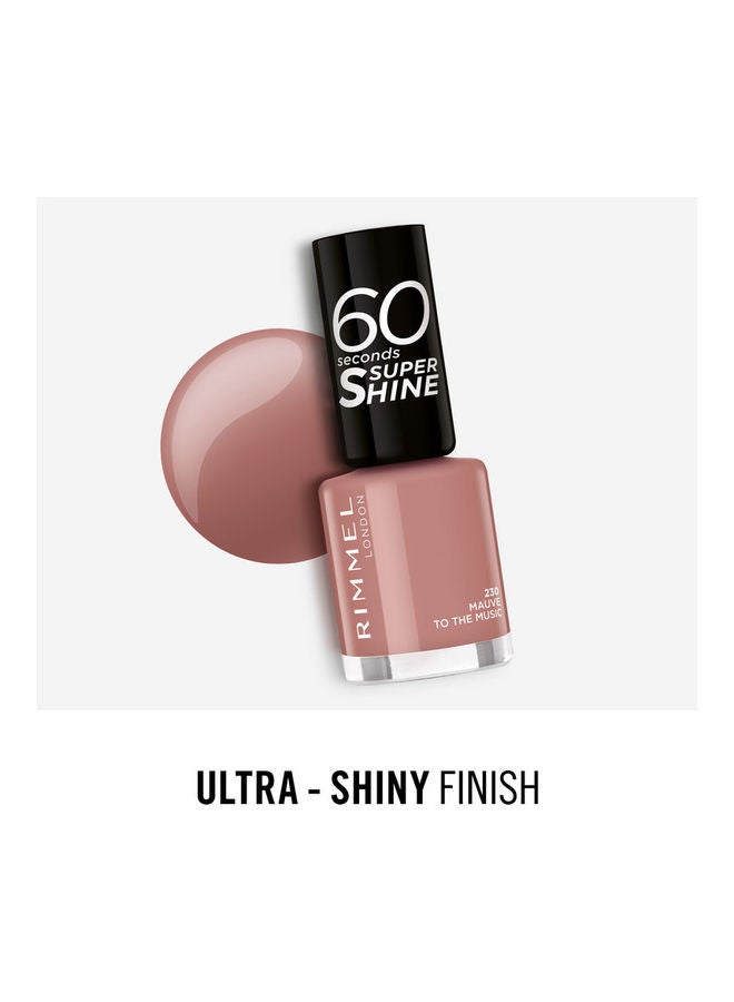 ريميل لندن طلاء أظافر لامع للغاية يجف خلال 60 ثانية - Image 3