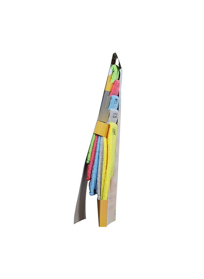 APEX - 5-Piece Microfibre Cloths Set Multicolour 38x30cm - Image 1