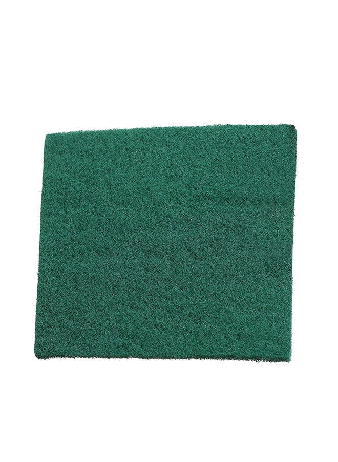 APEX - Maxi Abrasive Fibre Sponges - High Quality, Durable, Heavy-duty Scrub, Efficient and Easy to Use 8 Pcs Green 15x5x0.75cm - Image 1