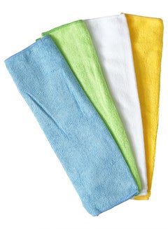 APEX Microfiber cloths - All-Purpose, Soft, Super Absorbent, Long-Lasting & Washable 8 Pcs Multicolour 35x30cm  - Image 5