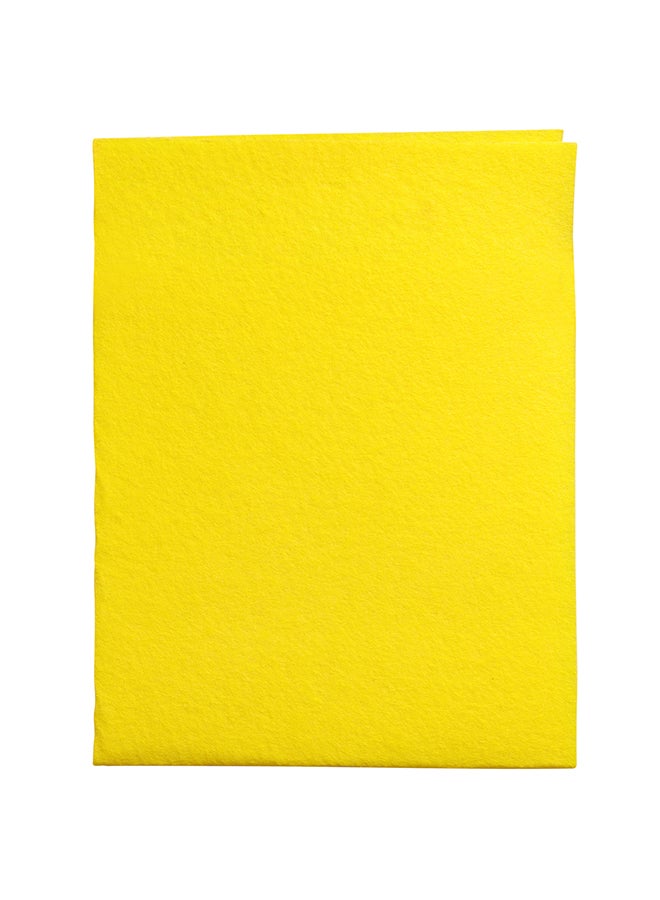 APEX - Yellow Floor Cloth - Multipurpose synthetic floor cloth, Long-Lasting, Efficient, Delicate and Super Absorbent Yellow 60x40cm - Image 1