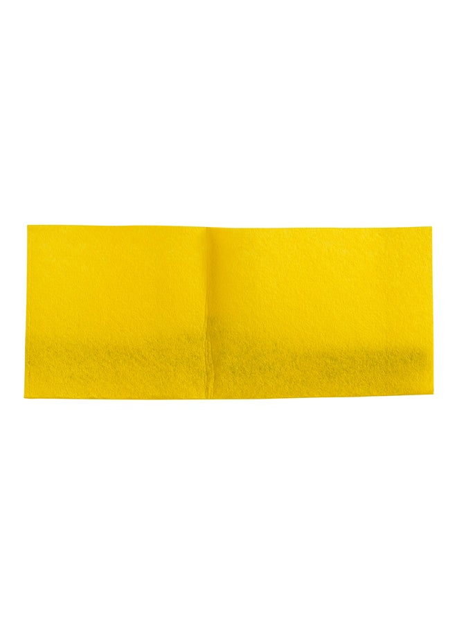 APEX - Yellow Floor Cloth - Multipurpose synthetic floor cloth, Long-Lasting, Efficient, Delicate and Super Absorbent Yellow 60x40cm - Image 1