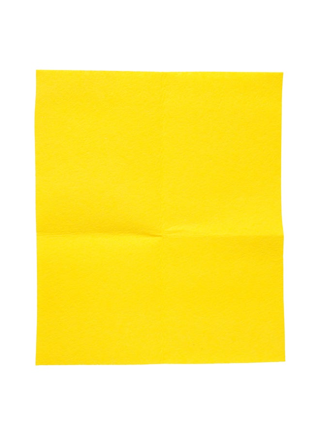 APEX - Yellow Floor Cloth - Multipurpose synthetic floor cloth, Long-Lasting, Efficient, Delicate and Super Absorbent Yellow 60x40cm - Image 1