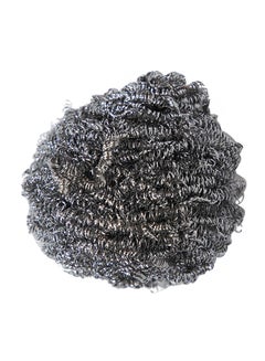 APEX Stainless Steel Wool Pads - Heavy duty, Long-Lasting and Removes Stubborn Dirts 2 Pcs Silver diam 8x5cm  - Image 5
