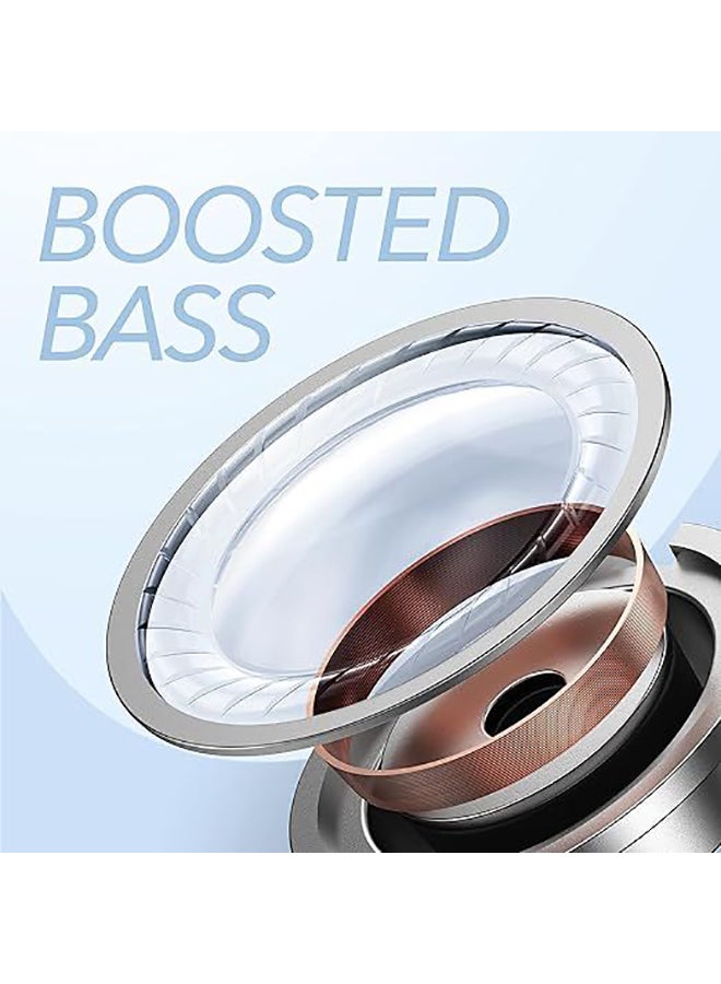 Soundcore - Life P2 Mini Bluetooth Wireless Earbuds, 10mm Drivers with Big Bass, Custom EQ, Bluetooth 5.2, 32H Playtime, USB-C for Fast Charging White - Image 1