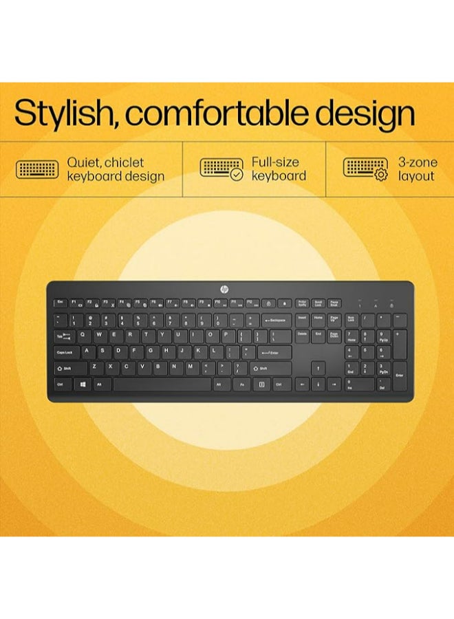 230 Wireless Keyboard and Mouse Combo Set, 1600 Dpi, English, 18H24AA#ABV Black - pnsku/N52209274A/45/_/1732021800/f4f45c13-4e54-45ec-87b5-9fa38a20fea4